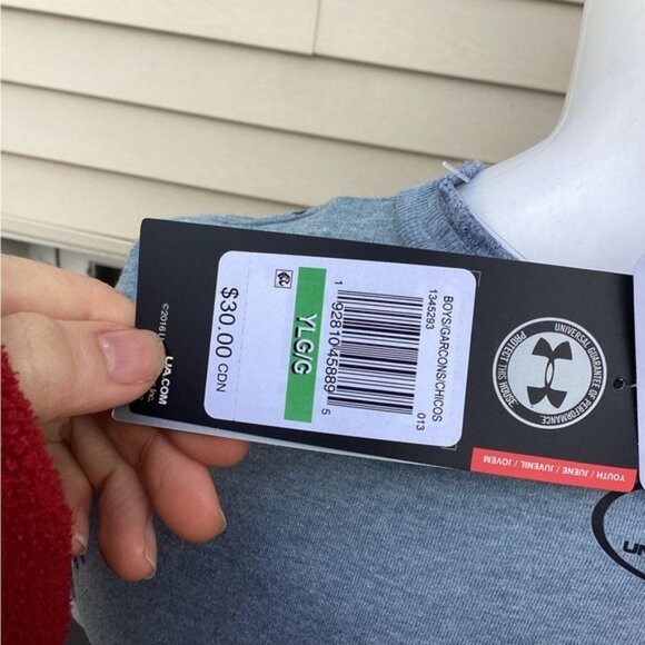 New large Under Armour boys Sc30 Threezy Does It Short-sleeve Shirt Short Sleeve - Picture 3 of 4